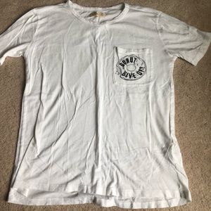 Hollister white shirt